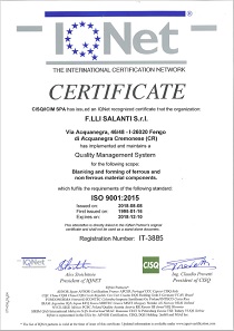 certificato UNI EN ISO 9001_2015
